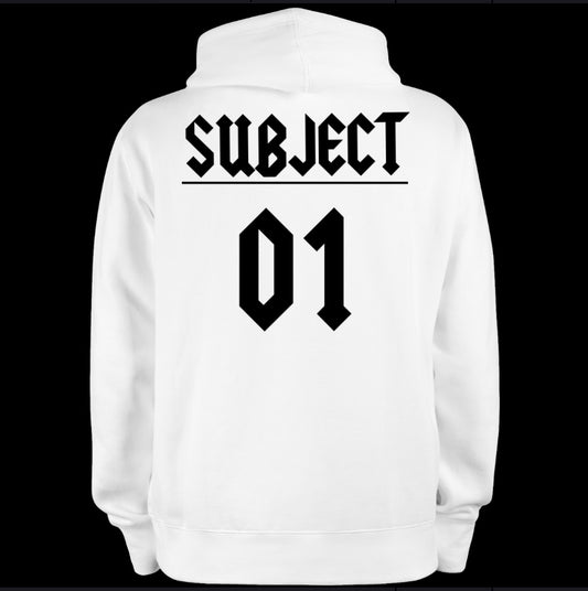 Subject-01 Jersey style hoodie